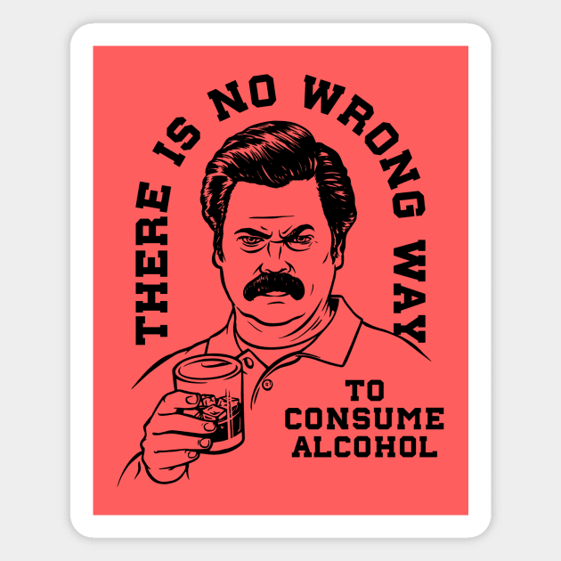 Ron Swanson Magnet by stayfrostybro